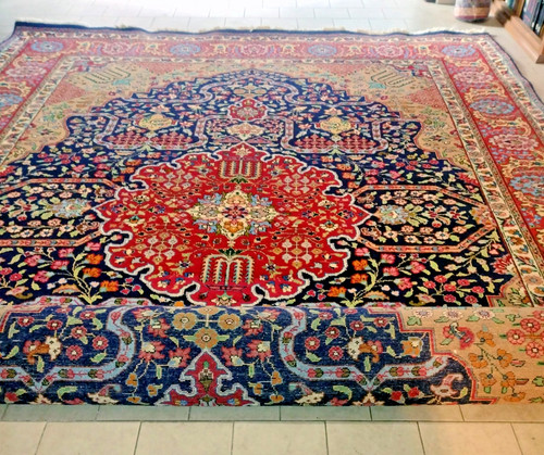Tappeto persiano tabriz - tappeto,