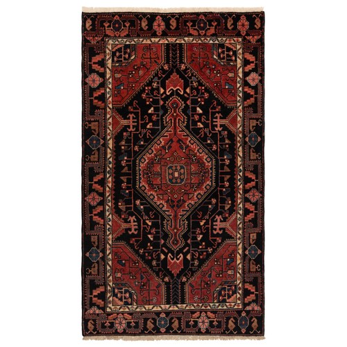 Hamedan tappeto orientale rot - tappeto,