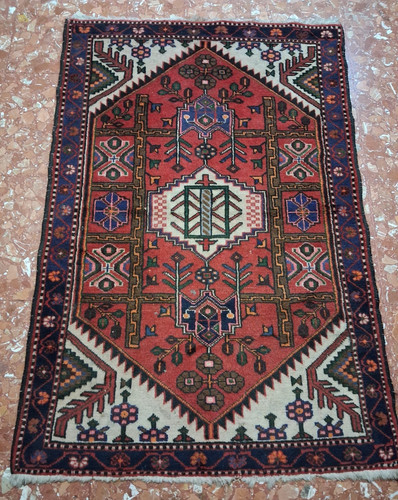 Tappeto persiano annodato - tappeto,